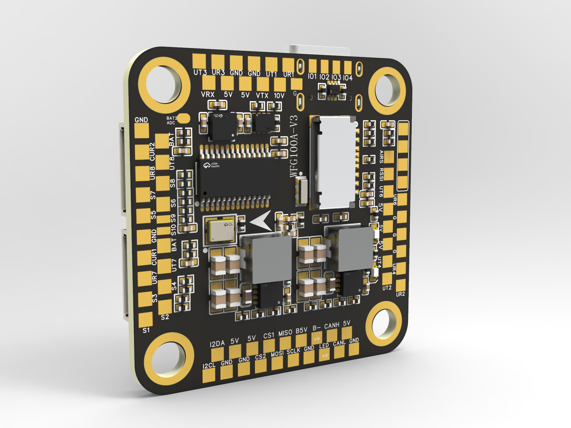 WFG001B 纯国产化飞控
